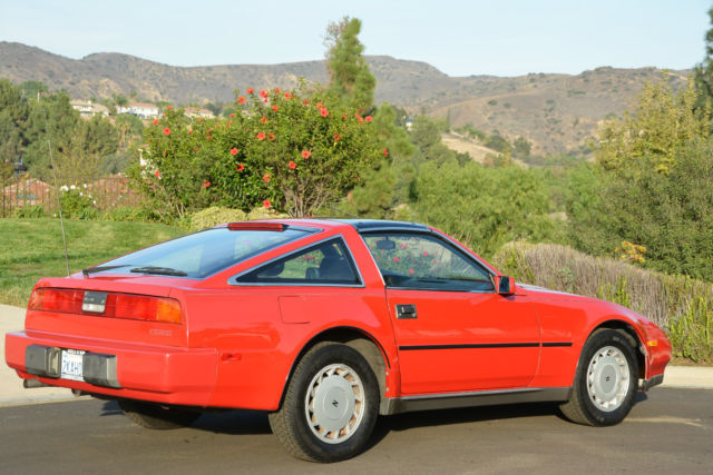 1988 Red Nissan 300ZX Coupe
