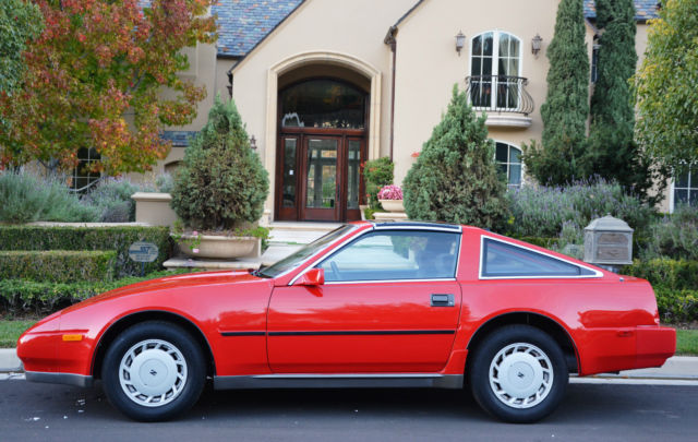 1988 Red Nissan 300ZX Coupe