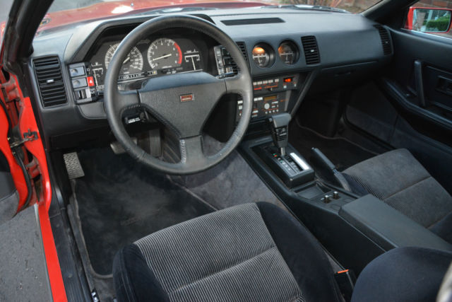 1988 Red Nissan 300ZX Coupe