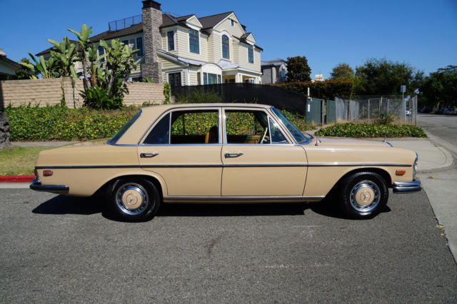 1973 Tan Mercedes-Benz 280SE 4.5 Sedan