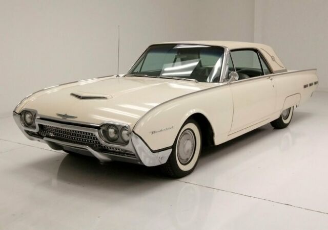 1962 White Ford Thunderbird