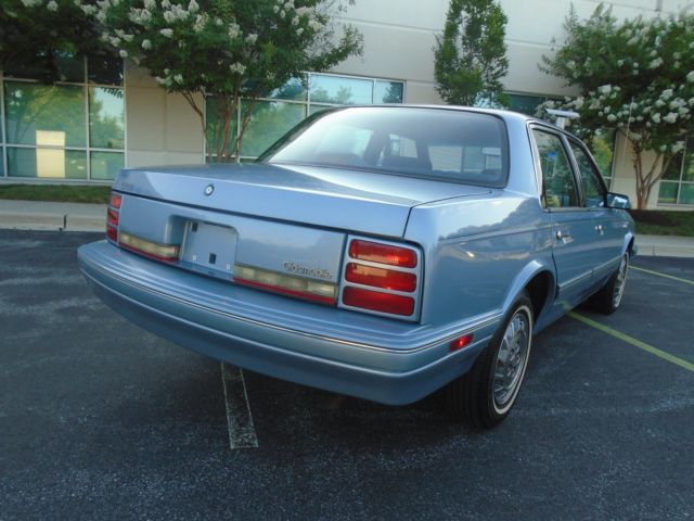 1993 Blue Oldsmobile Cutlass Sedan