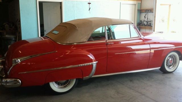 1949 Red Oldsmobile Eighty-Eight Convertible