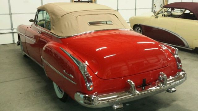 1949 Red Oldsmobile Eighty-Eight Convertible