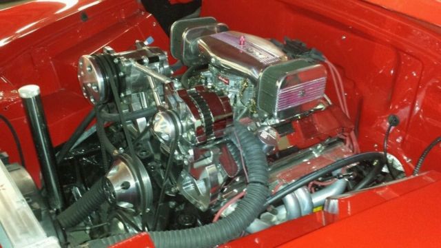 1949 Red Oldsmobile Eighty-Eight Convertible