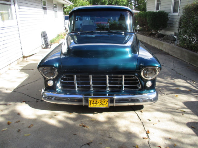 1955 Dark Green Chevrolet Other Pickups short bed