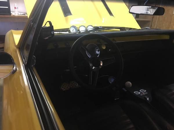 1967 Yellow Chevrolet Chevelle Coupe