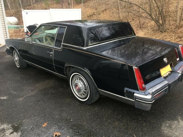 1985 Black Cadillac Eldorado Sedan