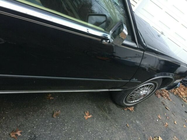 1985 Black Cadillac Eldorado Sedan