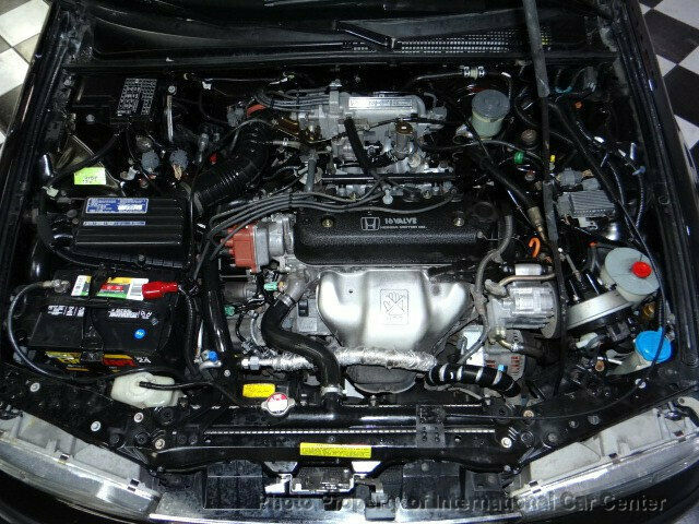 1990 Black Honda Accord Sedan