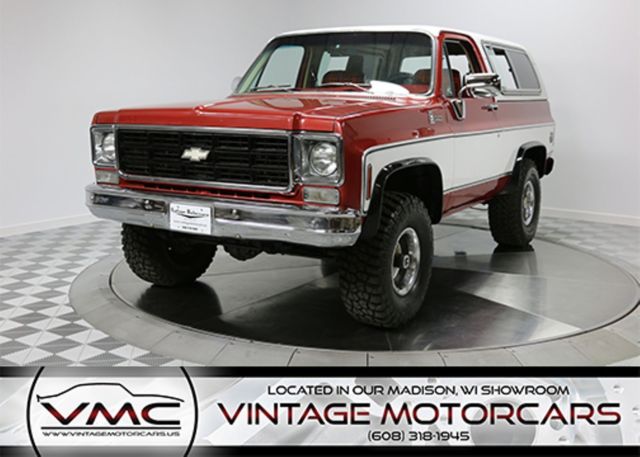 1978 Burgundy Chevrolet Blazer SUV