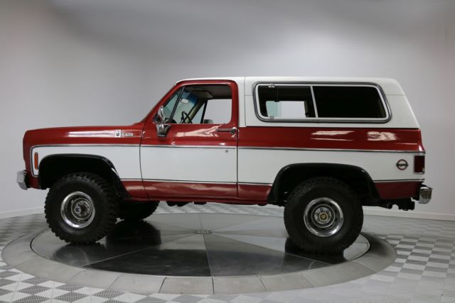 1978 Burgundy Chevrolet Blazer SUV