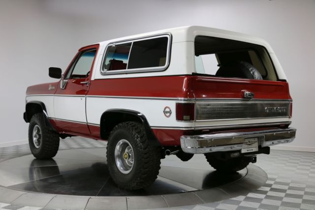 1978 Burgundy Chevrolet Blazer SUV