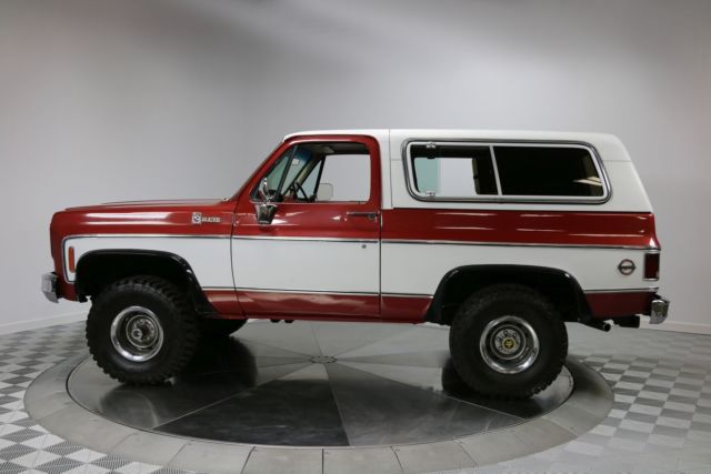 1978 Burgundy Chevrolet Blazer SUV
