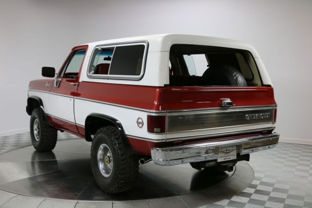 1978 Burgundy Chevrolet Blazer SUV