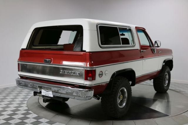 1978 Burgundy Chevrolet Blazer SUV