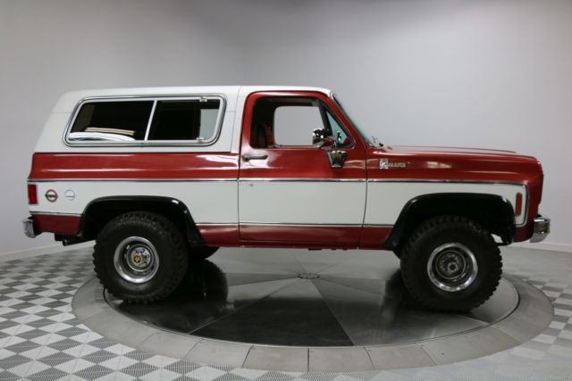 1978 Burgundy Chevrolet Blazer SUV