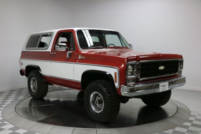 1978 Burgundy Chevrolet Blazer SUV