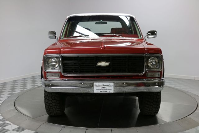 1978 Burgundy Chevrolet Blazer SUV