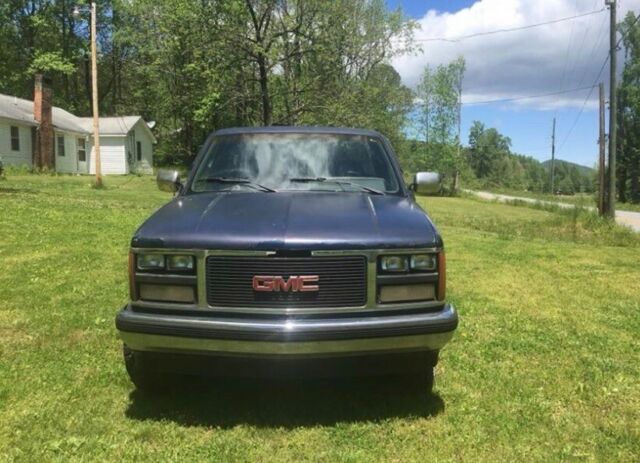 1988 Blue GMC Sierra 1500 Standard Cab Pickup