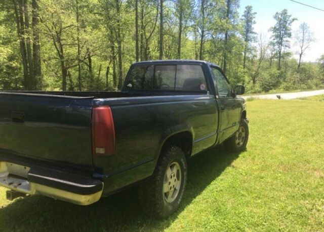 1988 Blue GMC Sierra 1500 Standard Cab Pickup
