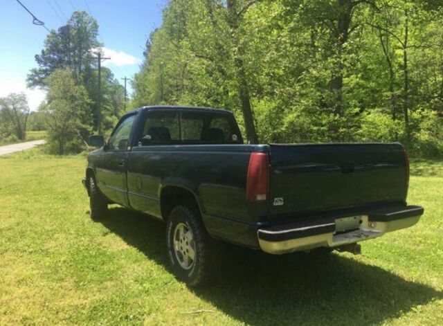 1988 Blue GMC Sierra 1500 Standard Cab Pickup
