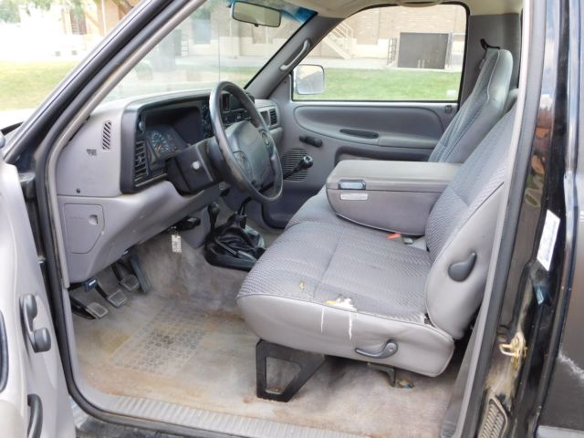 1994 Black Dodge Ram 3500 Standard Cab Pickup