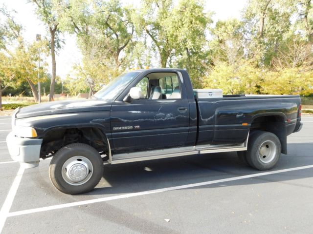 1994 Black Dodge Ram 3500 Standard Cab Pickup