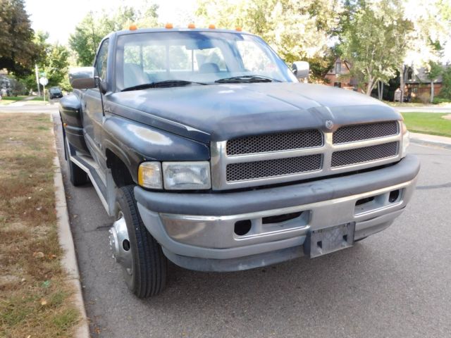 1994 Black Dodge Ram 3500 Standard Cab Pickup