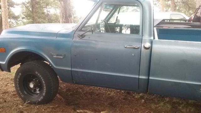 1969 Blue Chevrolet C-10 Standard Cab Pickup