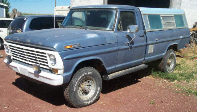 1967 Blue Ford F-250 Standard Cab Pickup