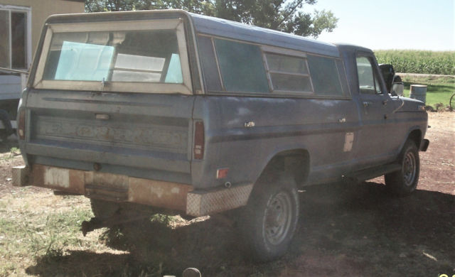 1967 Blue Ford F-250 Standard Cab Pickup