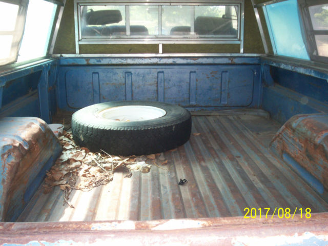 1967 Blue Ford F-250 Standard Cab Pickup