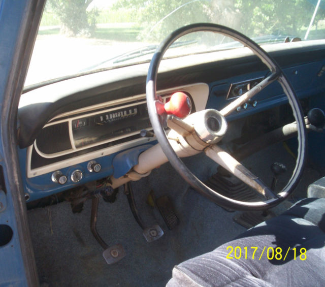 1967 Blue Ford F-250 Standard Cab Pickup