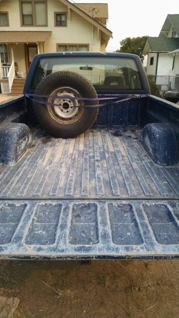 1992 Blue Chevrolet C/K Pickup 1500 Extended Cab Pickup