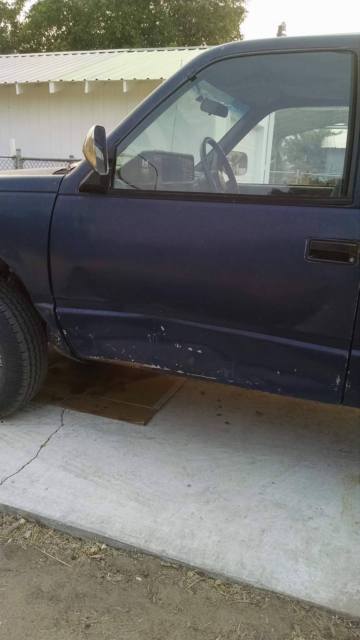 1992 Blue Chevrolet C/K Pickup 1500 Extended Cab Pickup