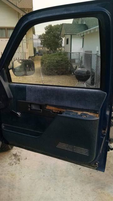 1992 Blue Chevrolet C/K Pickup 1500 Extended Cab Pickup