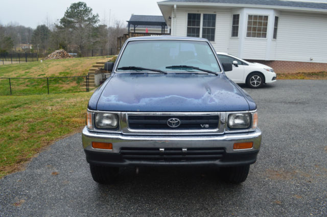 1994 Blue Toyota Tacoma Extended Cab Pickup