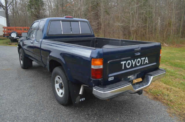 1994 Blue Toyota Tacoma Extended Cab Pickup