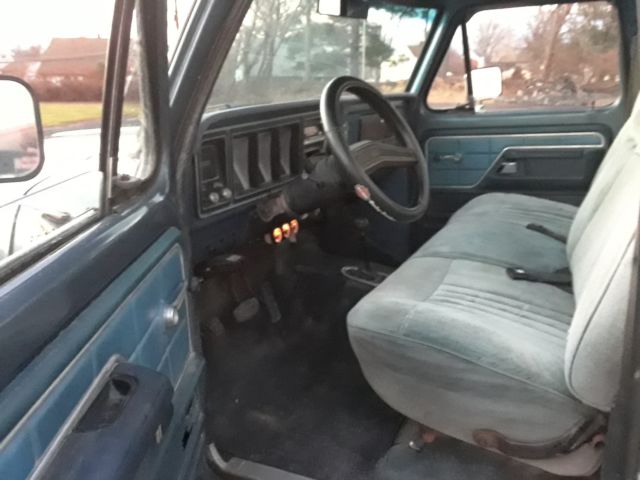 1979 BLUE Ford F-150 Standard Cab Pickup