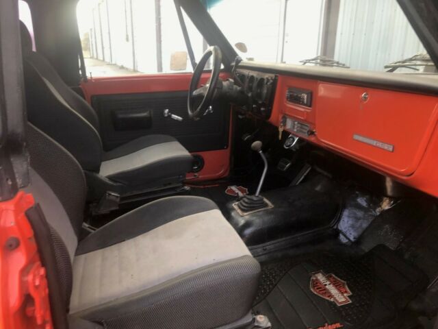 1969 Orange Chevrolet Blazer SUV