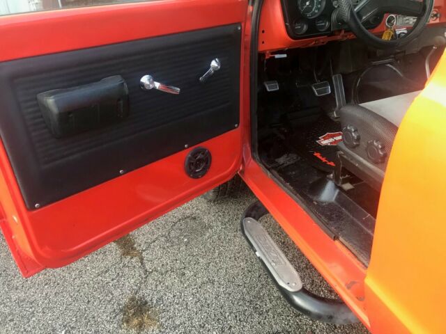 1969 Orange Chevrolet Blazer SUV