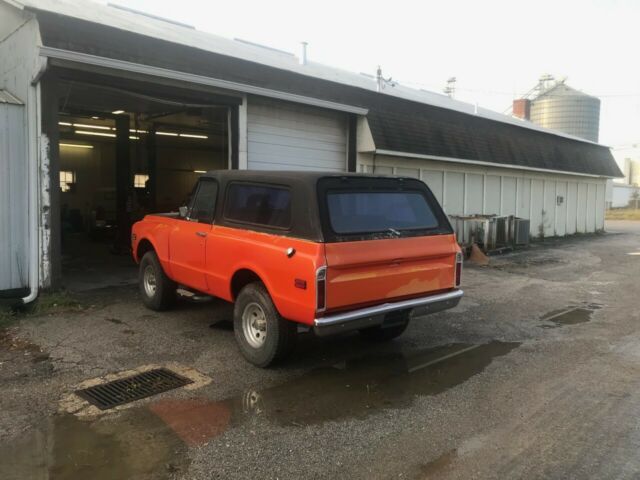 1969 Orange Chevrolet Blazer SUV