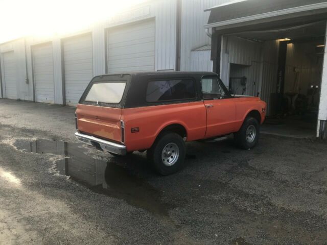 1969 Orange Chevrolet Blazer SUV