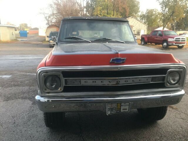 1969 Orange Chevrolet Blazer SUV