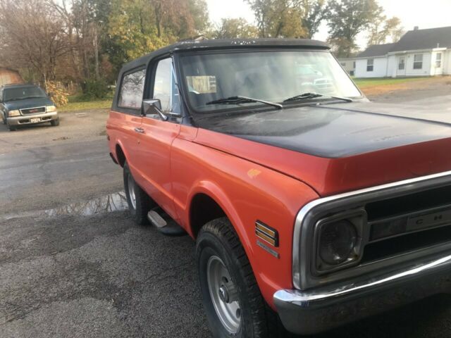 1969 Orange Chevrolet Blazer SUV