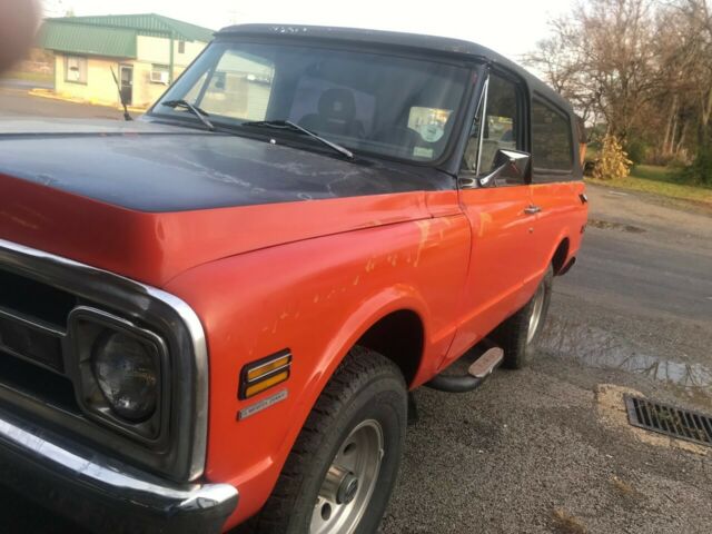 1969 Orange Chevrolet Blazer SUV