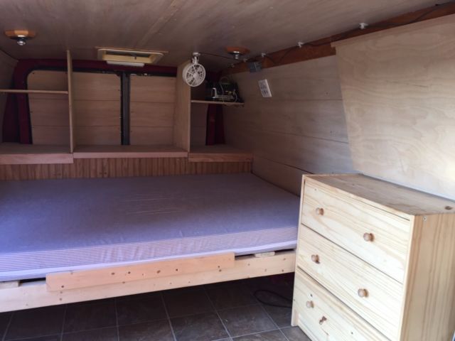 1980 Red Chevrolet G20 Van Van Camper