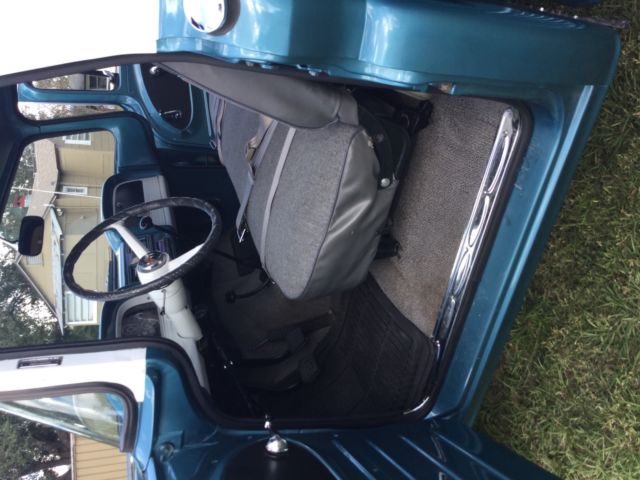 1963 Blue/Green Chevrolet Other Pickups Stepside