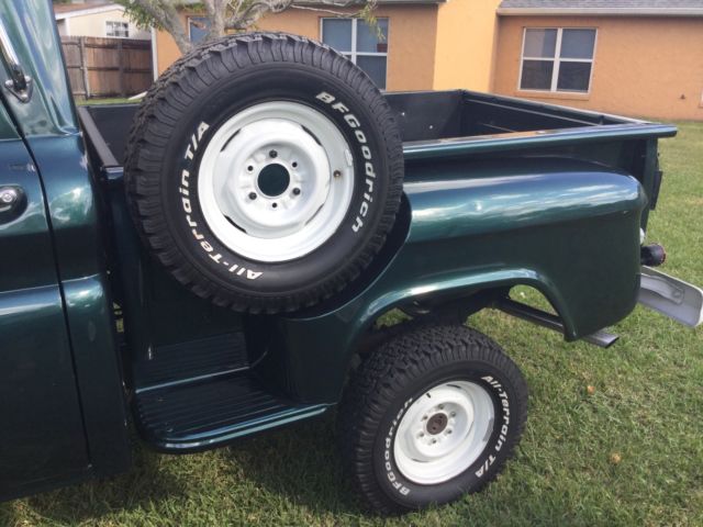 1963 Blue/Green Chevrolet Other Pickups Stepside